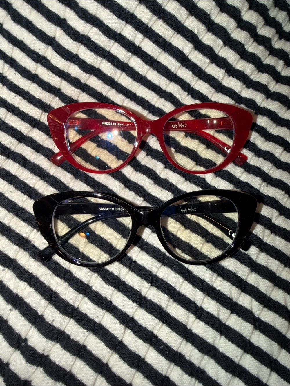Women’s Cat-Eye Reading Glasses - Red and Black new